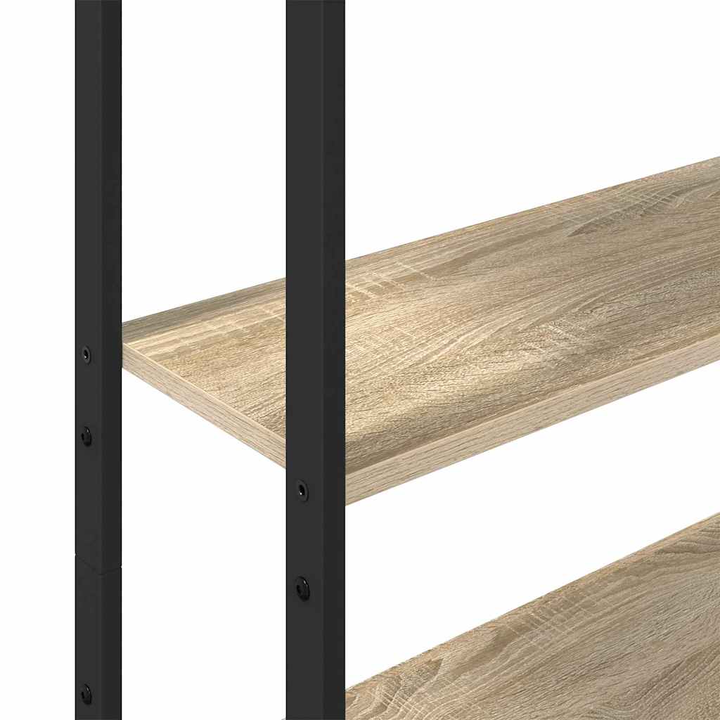 Bücherregal Sonoma-Eiche 60 x 24 x 161 cm Holzwerkstoff