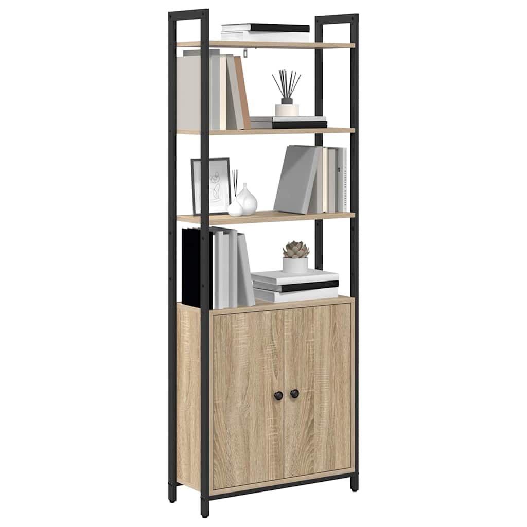 Bücherregal Sonoma-Eiche 60 x 24 x 161 cm Holzwerkstoff