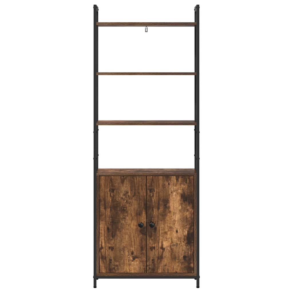 Bücherregal Geräucherte Eiche 60 x 24 x 161 cm Holzwerkstoff