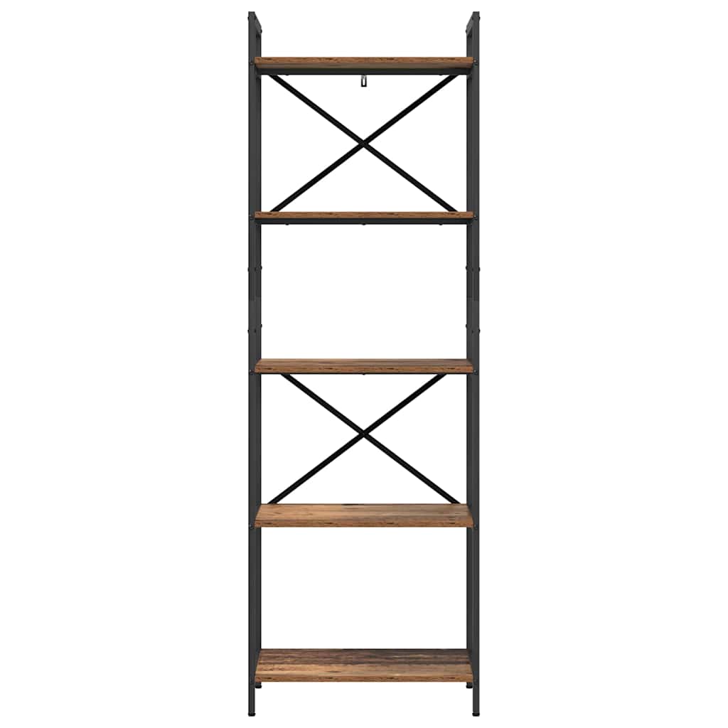 Bücherregal Altholz 56 x 34 x 171 cm Holzwerkstoff