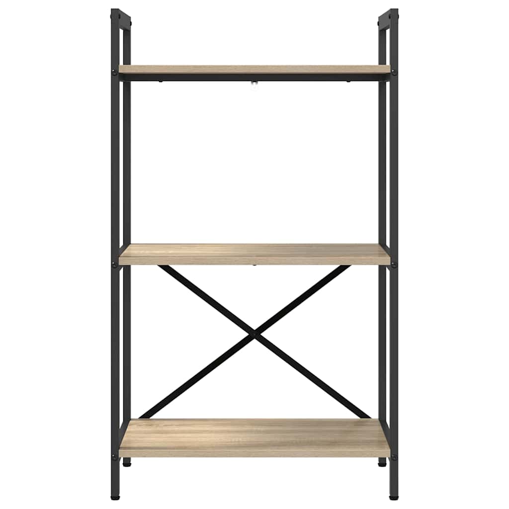 Bücherregal Sonoma-Eiche 56 x 34 x 96 cm Holzwerkstoff