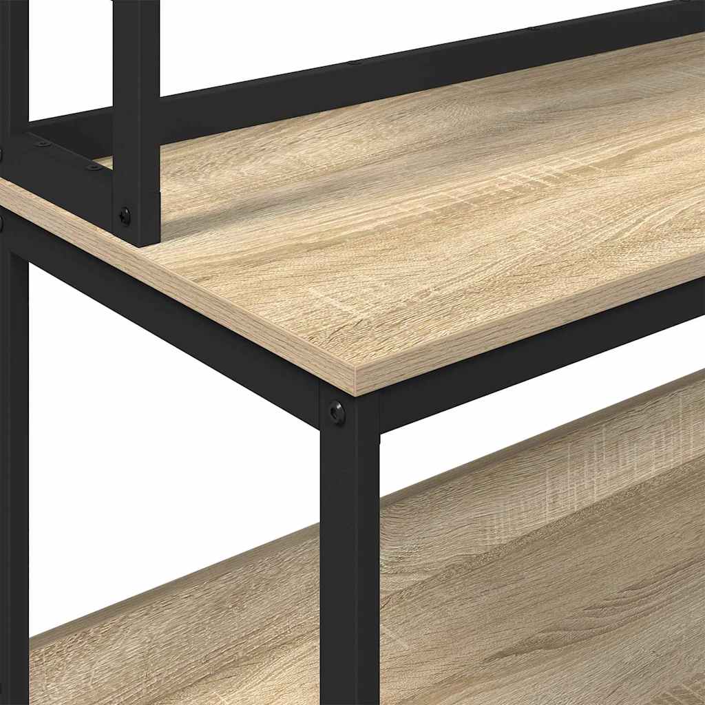Küchenregal 5 Ebenen 80 x 40 x 168 cm Holzwerkstoff