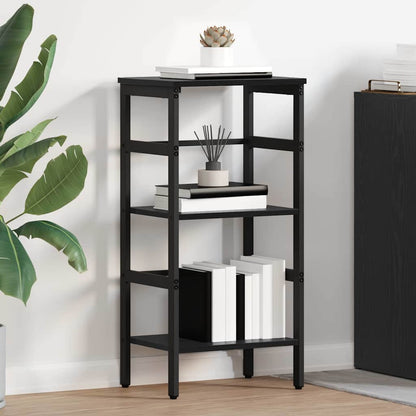 Bücherregal 2 Ebenen 40 x 29,5 x 81 cm Holzwerkstoff