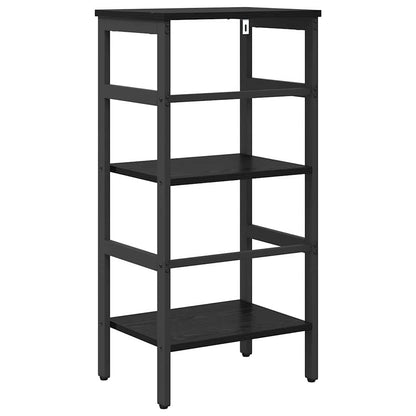 Bücherregal 2 Ebenen 40 x 29,5 x 81 cm Holzwerkstoff
