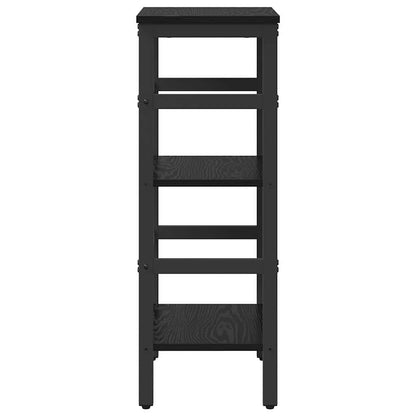 Bücherregal 2 Ebenen 40 x 29,5 x 81 cm Holzwerkstoff