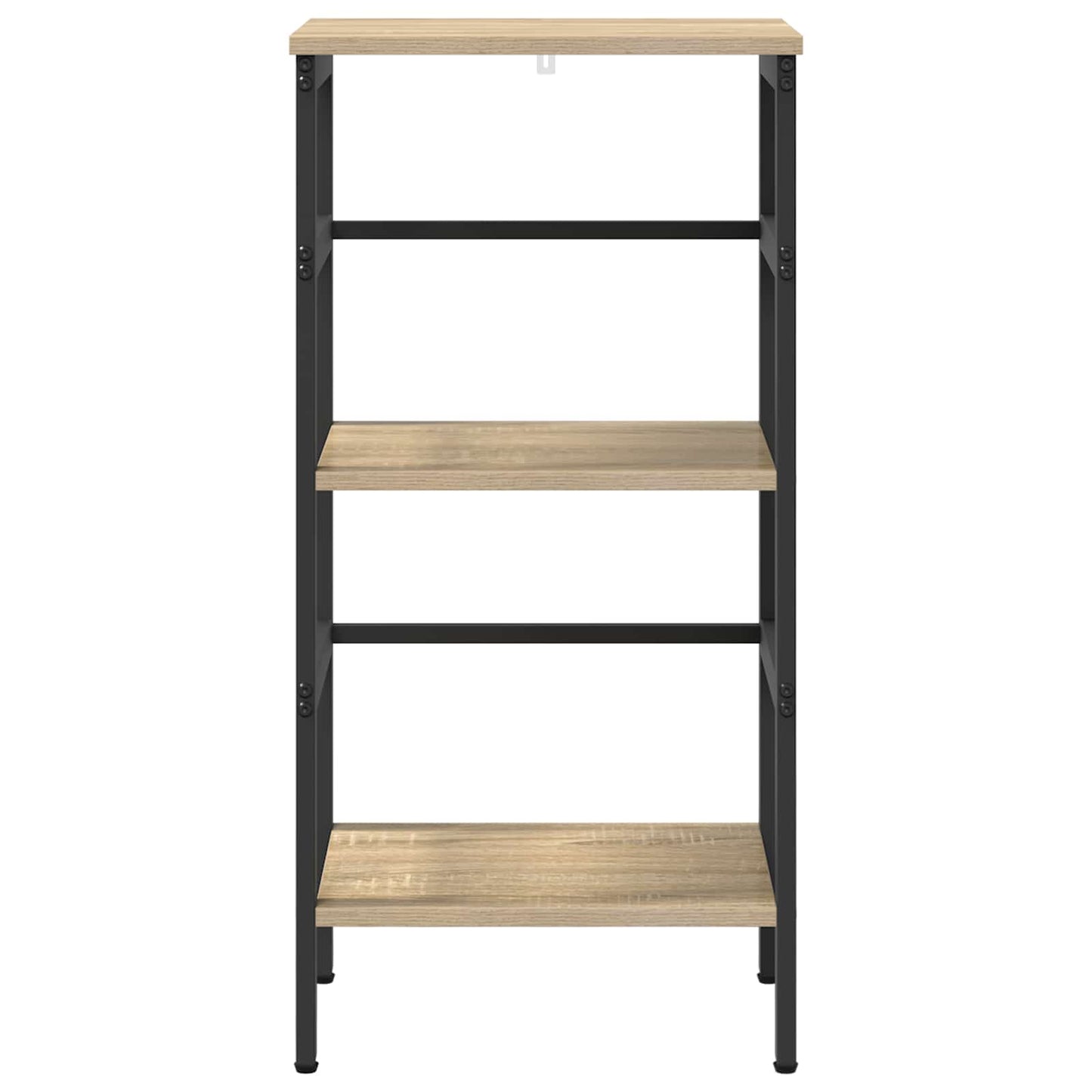Bücherregal 2 Ebenen 40 x 29,5 x 81 cm Holzwerkstoff