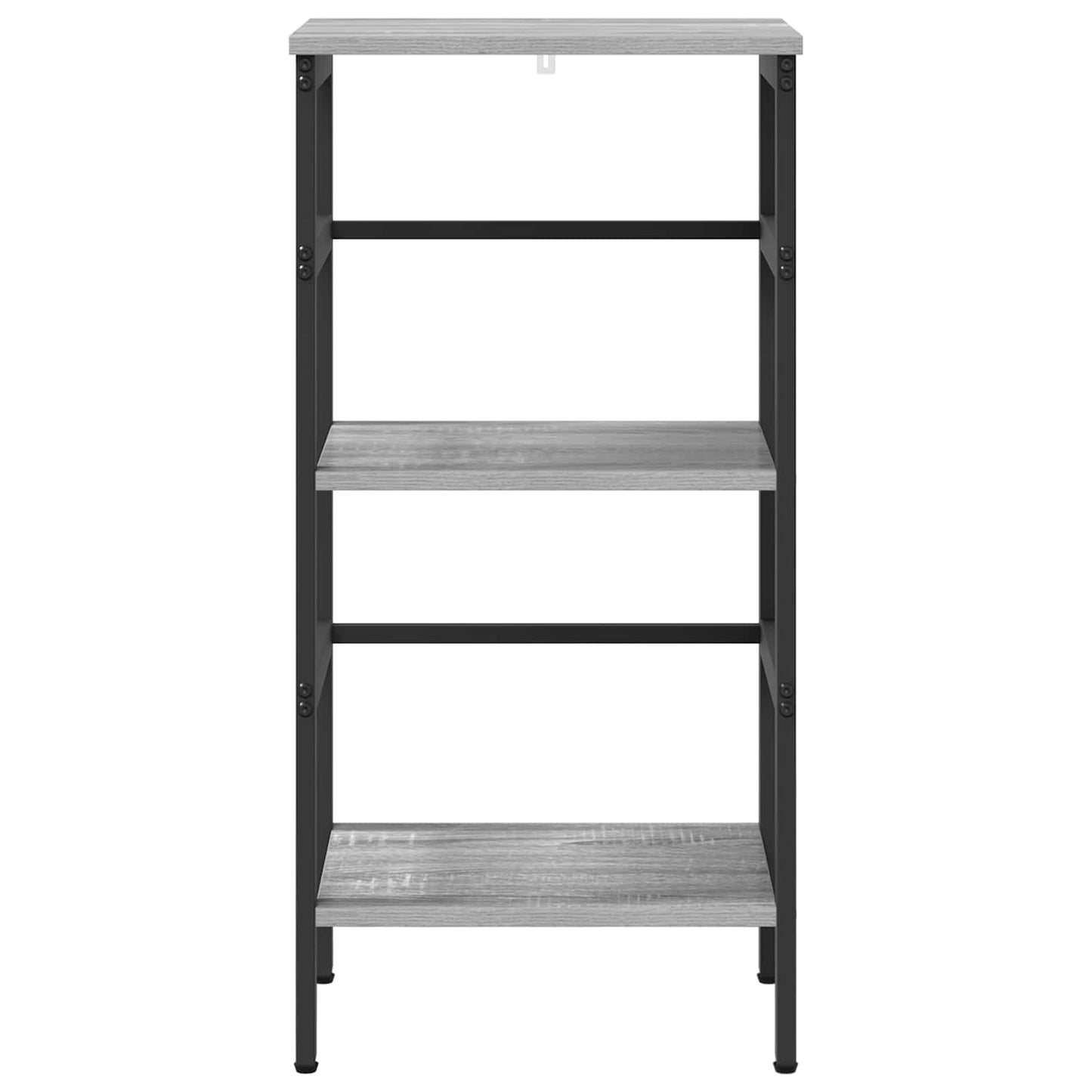 Bücherregal 2 Ebenen 40 x 29,5 x 81 cm Holzwerkstoff