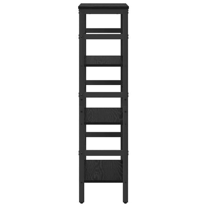 Bücherregal 3 Ebenen 40 x 29,5 x 115 cm Holzwerkstoff