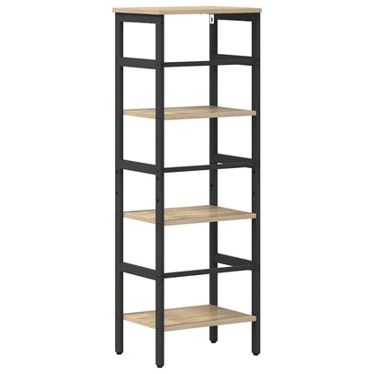 Bücherregal 3 Ebenen 40 x 29,5 x 115 cm Holzwerkstoff
