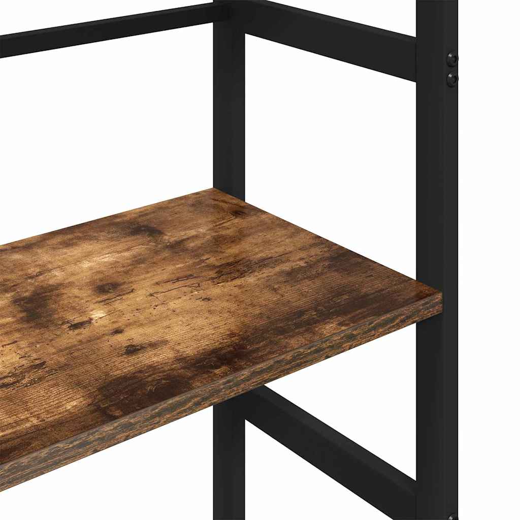 Bücherregal Geräucherte Eiche 40 x 29,5 x 115 cm Holzwerkstoff