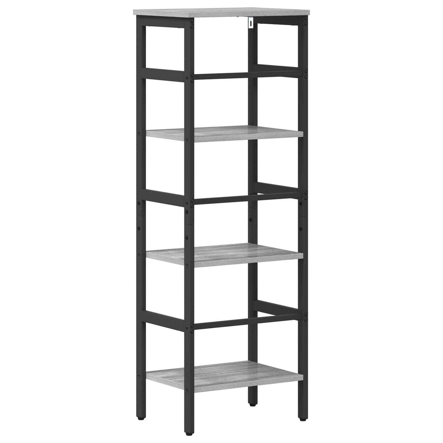 Bücherregal 3 Ebenen 40 x 29,5 x 115 cm Holzwerkstoff