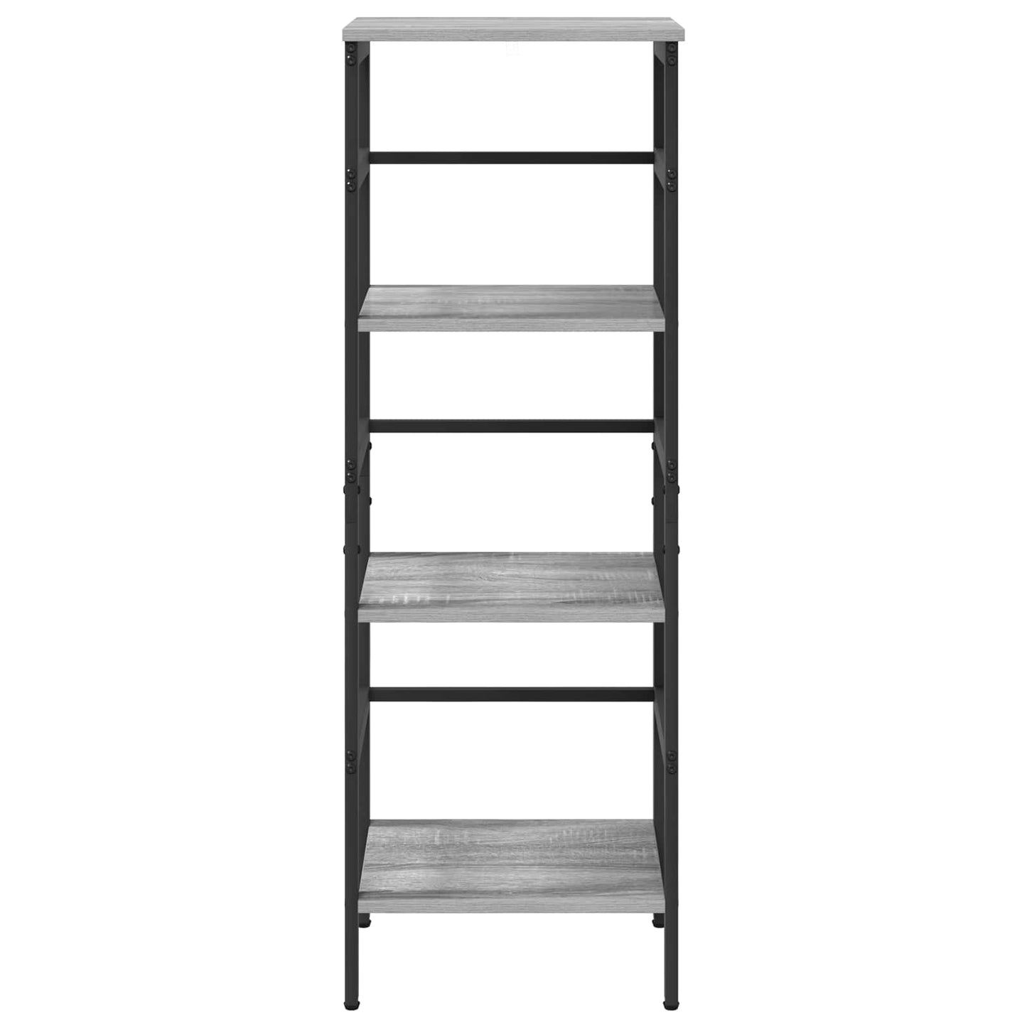 Bücherregal 3 Ebenen 40 x 29,5 x 115 cm Holzwerkstoff