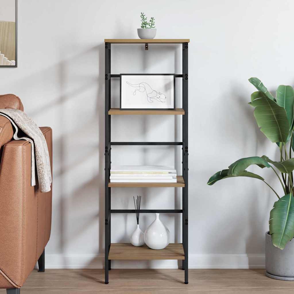 Bücherregal Artisan-Eiche 40 x 29,5 x 115 cm Holzwerkstoff