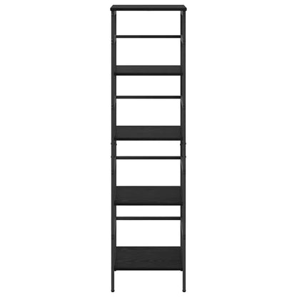 Bücherregal 4 Ebenen 40 x 29,5 x 149 cm Holzwerkstoff