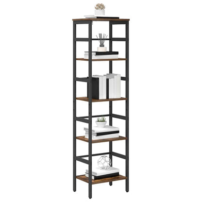 Bücherregal 4 Ebenen 40 x 29,5 x 149 cm Holzwerkstoff