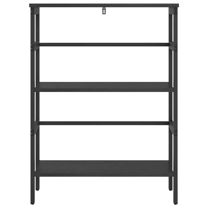 Bücherregal 2 Ebenen 60 x 29,5 x 81 cm Holzwerkstoff