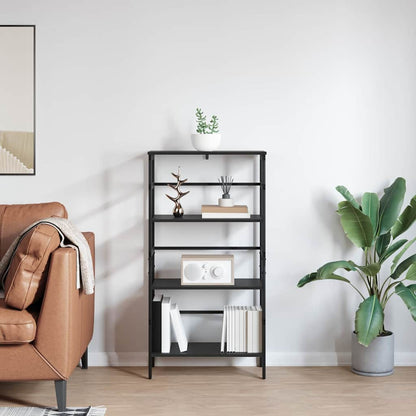 Bücherregal 3 Ebenen 60 x 29,5 x 115 cm Holzwerkstoff
