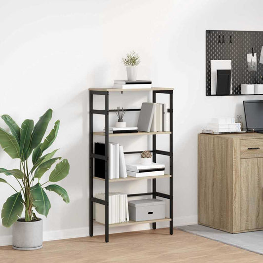 Bücherregal Sonoma-Eiche 60 x 29,5 x 115 cm Holzwerkstoff