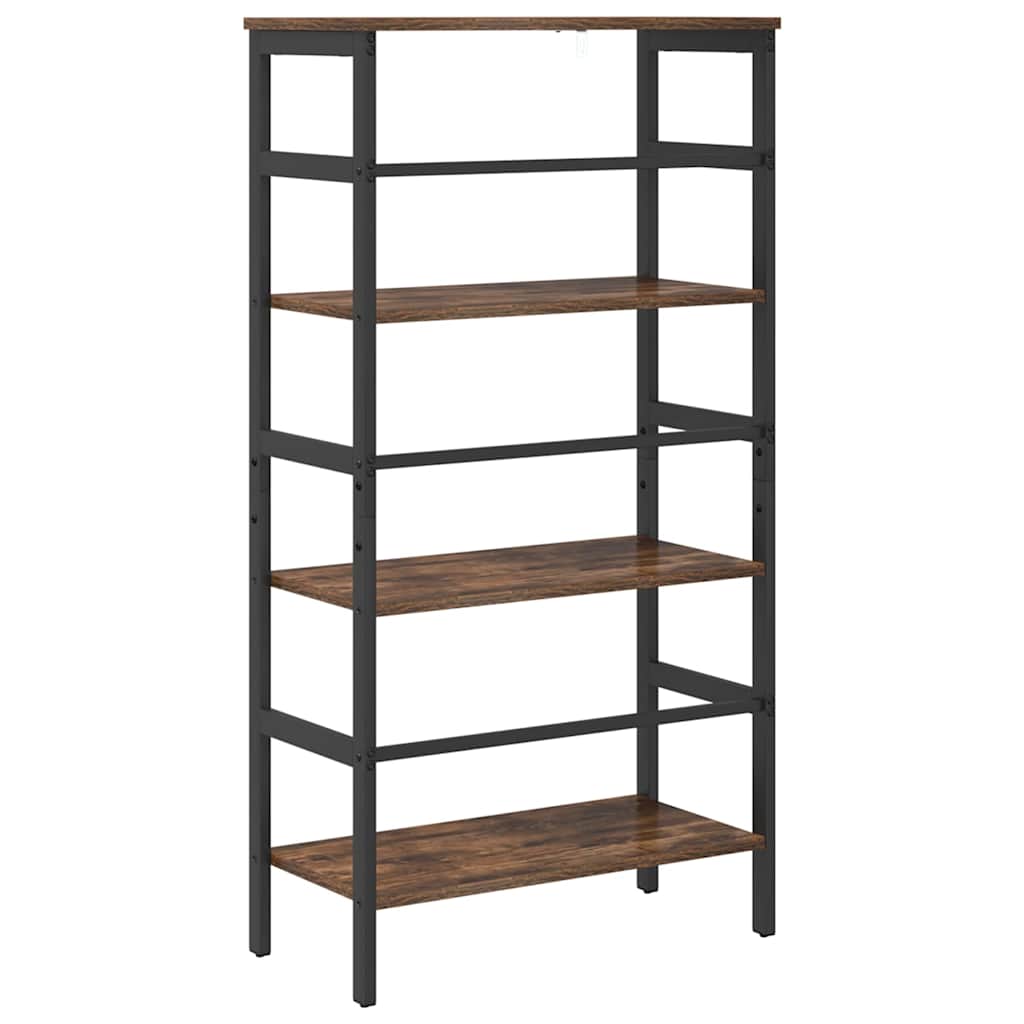 Bücherregal Geräucherte Eiche 60 x 29,5 x 115 cm Holzwerkstoff