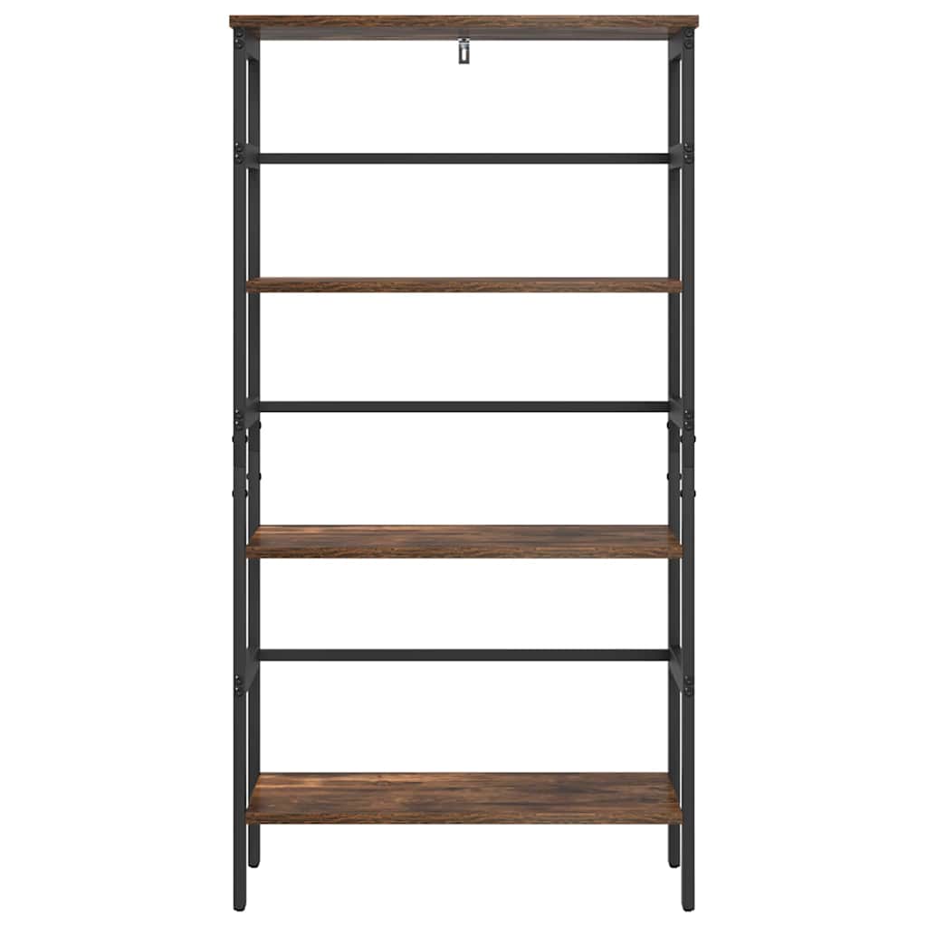 Bücherregal Geräucherte Eiche 60 x 29,5 x 115 cm Holzwerkstoff