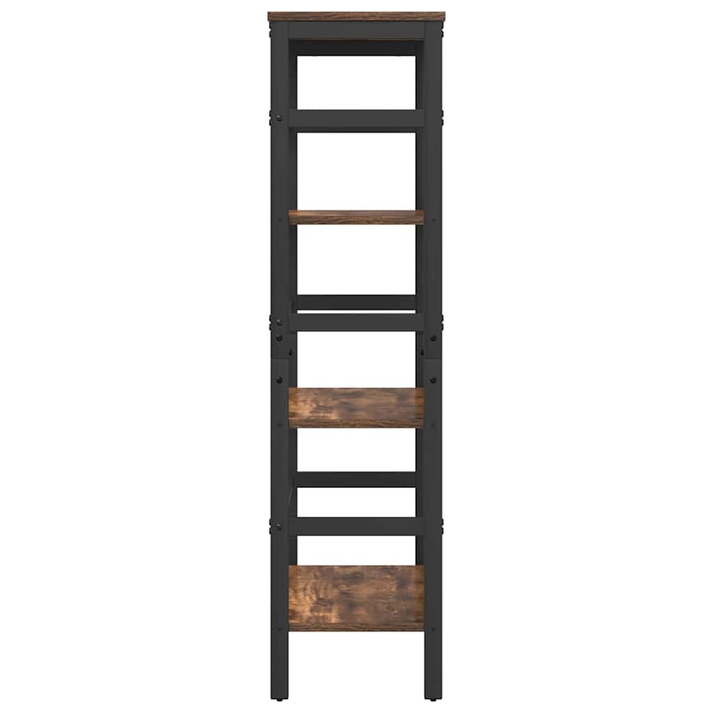 Bücherregal Geräucherte Eiche 60 x 29,5 x 115 cm Holzwerkstoff