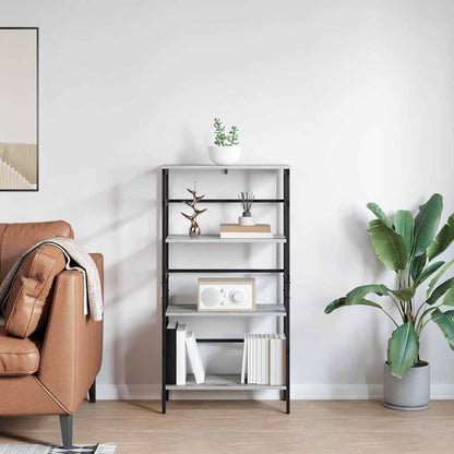 Bücherregal 3 Ebenen 60 x 29,5 x 115 cm Holzwerkstoff