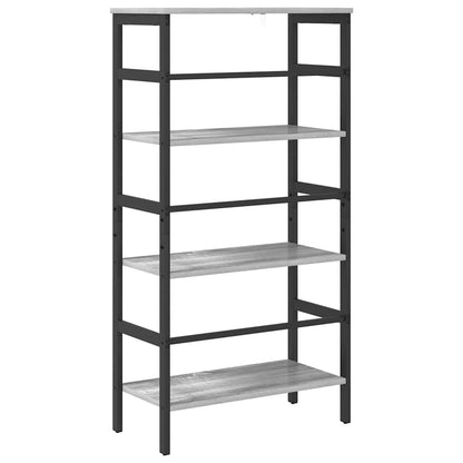 Bücherregal 3 Ebenen 60 x 29,5 x 115 cm Holzwerkstoff