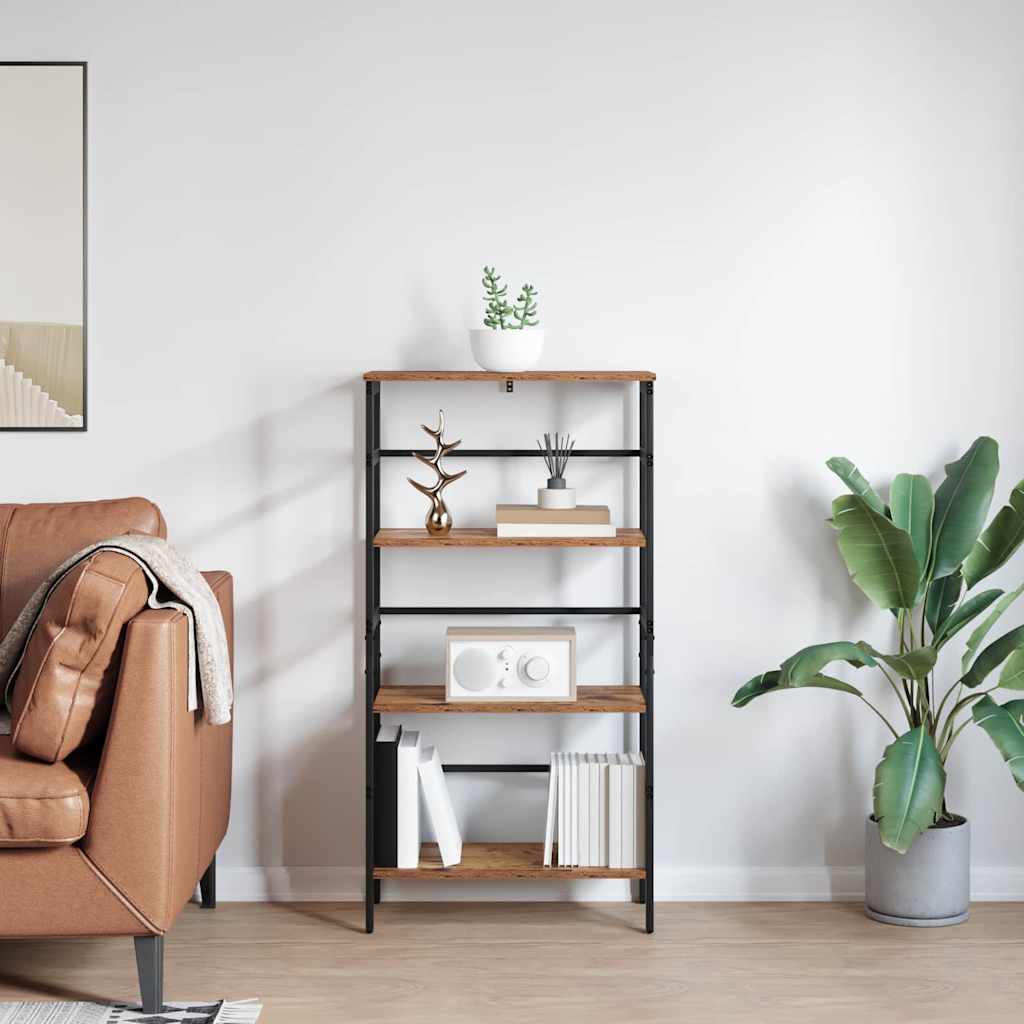 Bücherregal Altholz 60 x 29,5 x 115 cm Holzwerkstoff