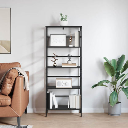 Bücherregal 4 Ebenen 60 x 29,5 x 149 cm Holzwerkstoff