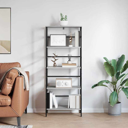 Bücherregal 4 Ebenen 60 x 29,5 x 149 cm Holzwerkstoff