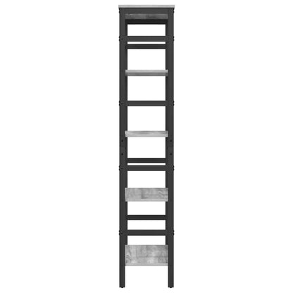 Bücherregal 4 Ebenen 60 x 29,5 x 149 cm Holzwerkstoff
