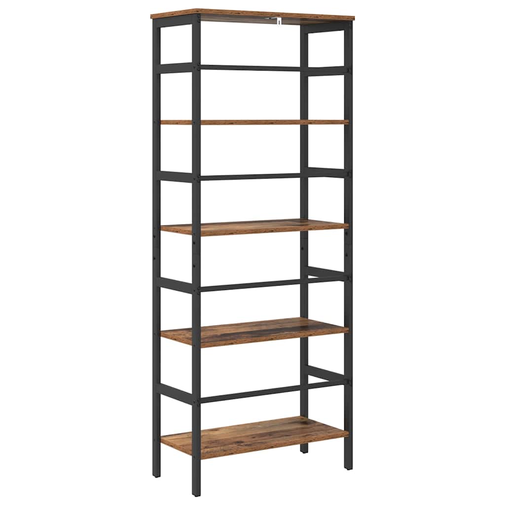 Bücherregal Altholz 60 x 29,5 x 149 cm Holzwerkstoff