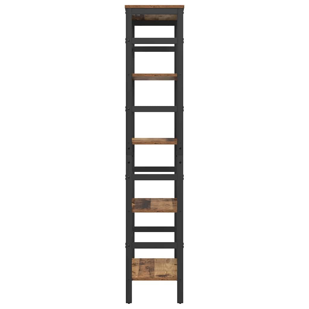 Bücherregal Altholz 60 x 29,5 x 149 cm Holzwerkstoff