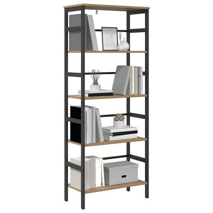 Bücherregal 4 Ebenen 60 x 29,5 x 149 cm Holzwerkstoff