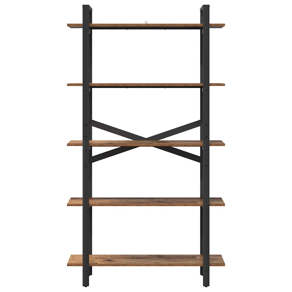 Bücherregal Altholz 100 x 33,5 x 178 cm Holzwerkstoff