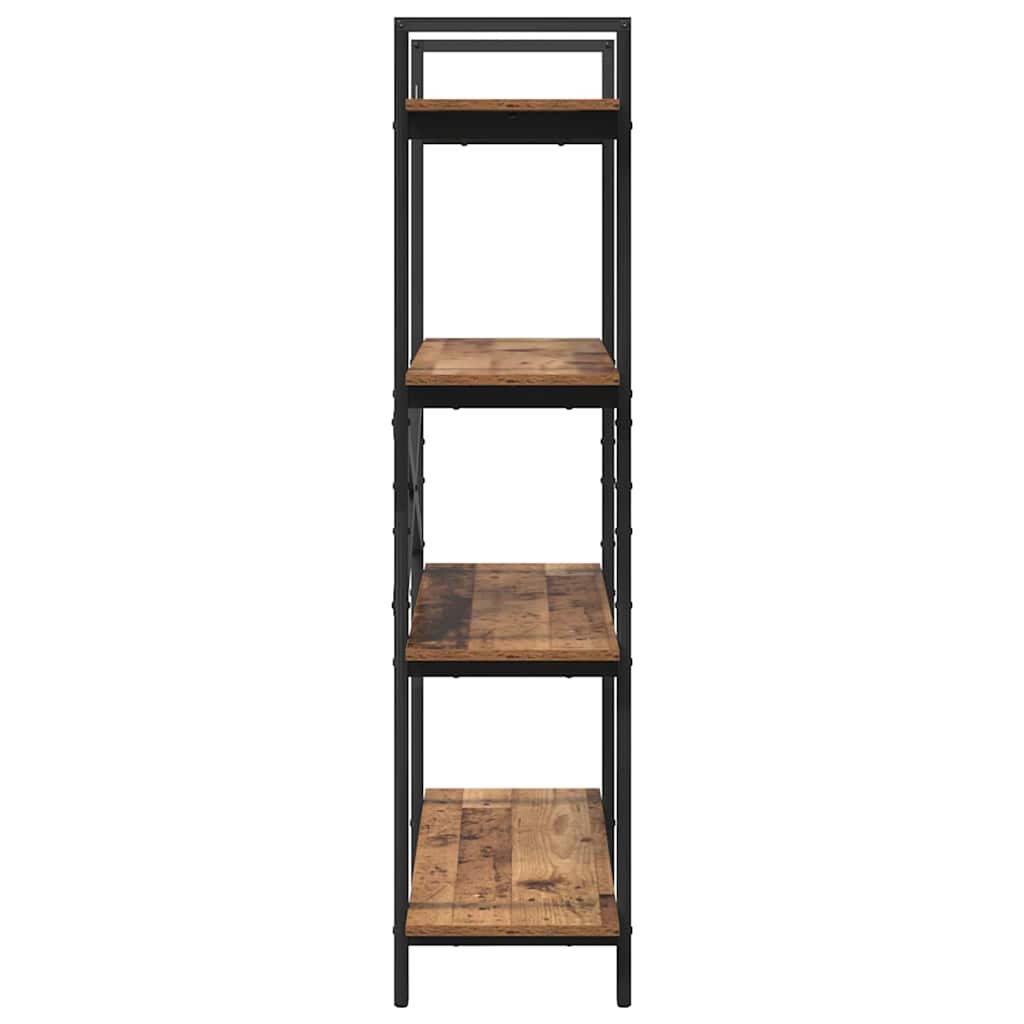 Bücherregal Altholz 100 x 33,5 x 140 cm Holzwerkstoff
