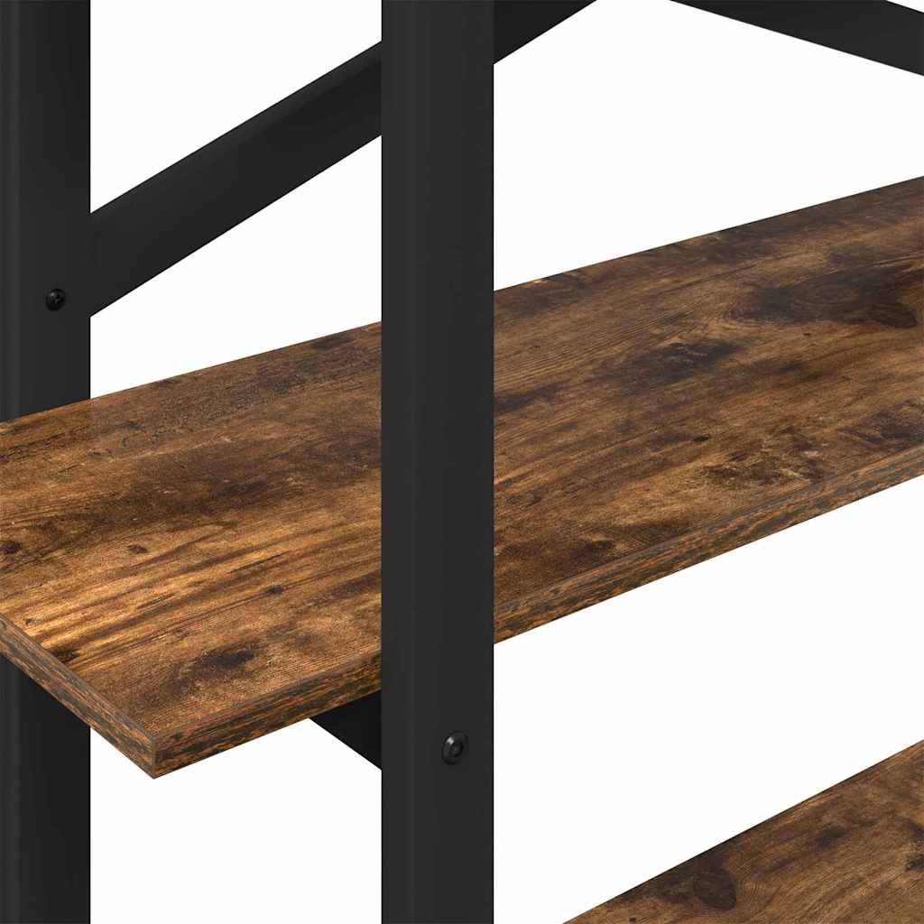 Bücherregal Geräucherte Eiche 100 x 33,5 x 102 cm Holzwerkstoff