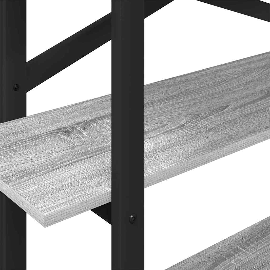 Bücherregal Graues Sonoma 100 x 33,5 x 102 cm Holzwerkstoff