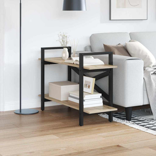 Bücherregal Sonoma-Eiche 100 x 33,5 x 64 cm Holzwerkstoff