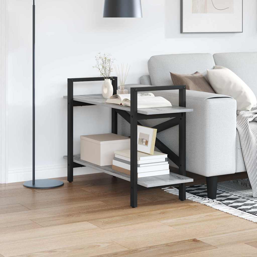 Bücherregal Graues Sonoma 100 x 33,5 x 64 cm Holzwerkstoff