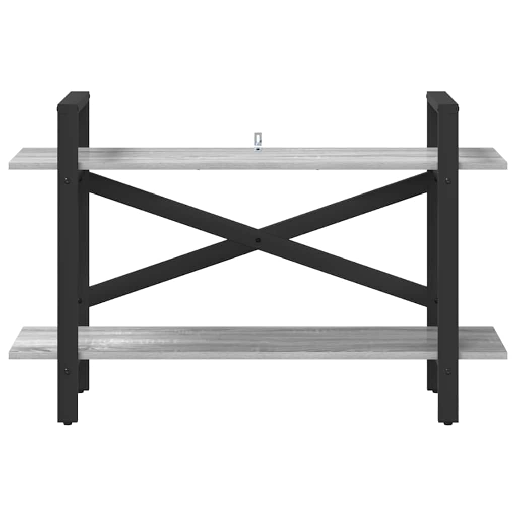 Bücherregal Graues Sonoma 100 x 33,5 x 64 cm Holzwerkstoff