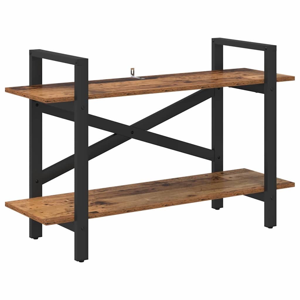 Bücherregal Altholz 100 x 33,5 x 64 cm Holzwerkstoff