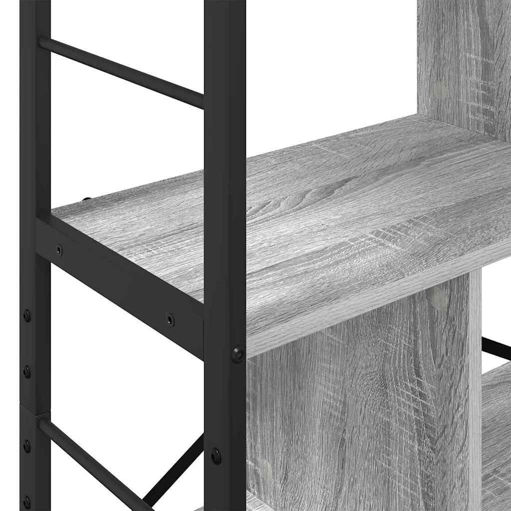 Bücherregal Graues Sonoma 75 x 30 x 123,5 cm Holzwerkstoff