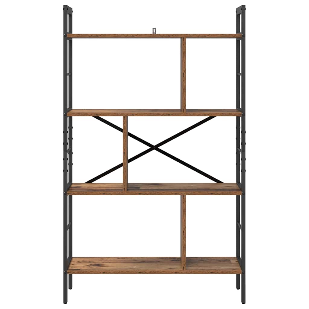 Bücherregal Altholz 75 x 30 x 123,5 cm Holzwerkstoff