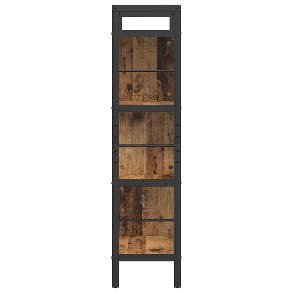 Bücherregal Altholz 75 x 30 x 123,5 cm Holzwerkstoff