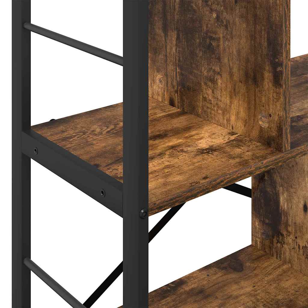 Bücherregal Geräucherte Eiche 75 x 30 x 91 cm Holzwerkstoff