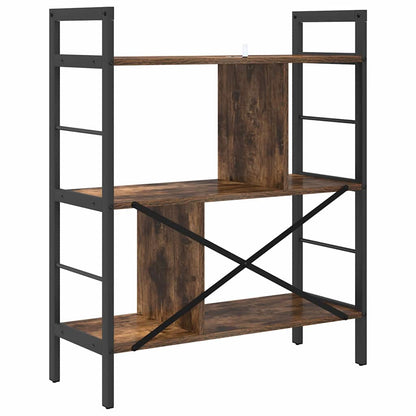 Bücherregal 5 Ebenen 75 x 30 x 91 cm Holzwerkstoff