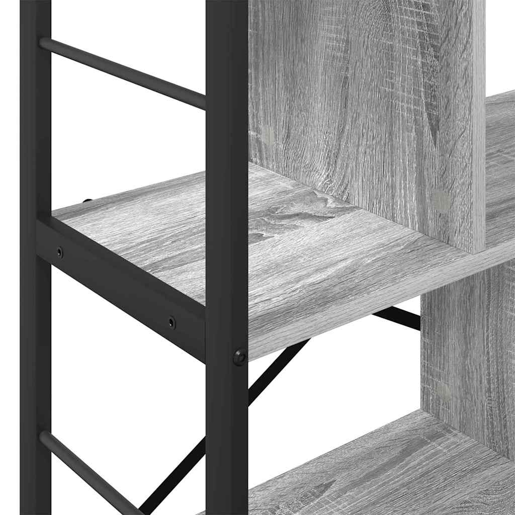 Bücherregal Graues Sonoma 75 x 30 x 91 cm Holzwerkstoff