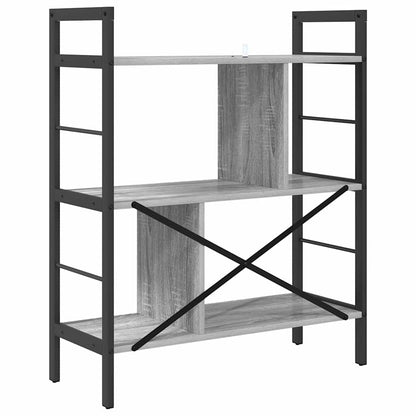 Bücherregal 5 Ebenen 75 x 30 x 91 cm Holzwerkstoff