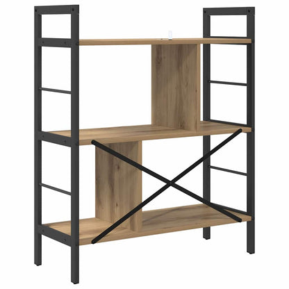 Bücherregal 5 Ebenen 75 x 30 x 91 cm Holzwerkstoff
